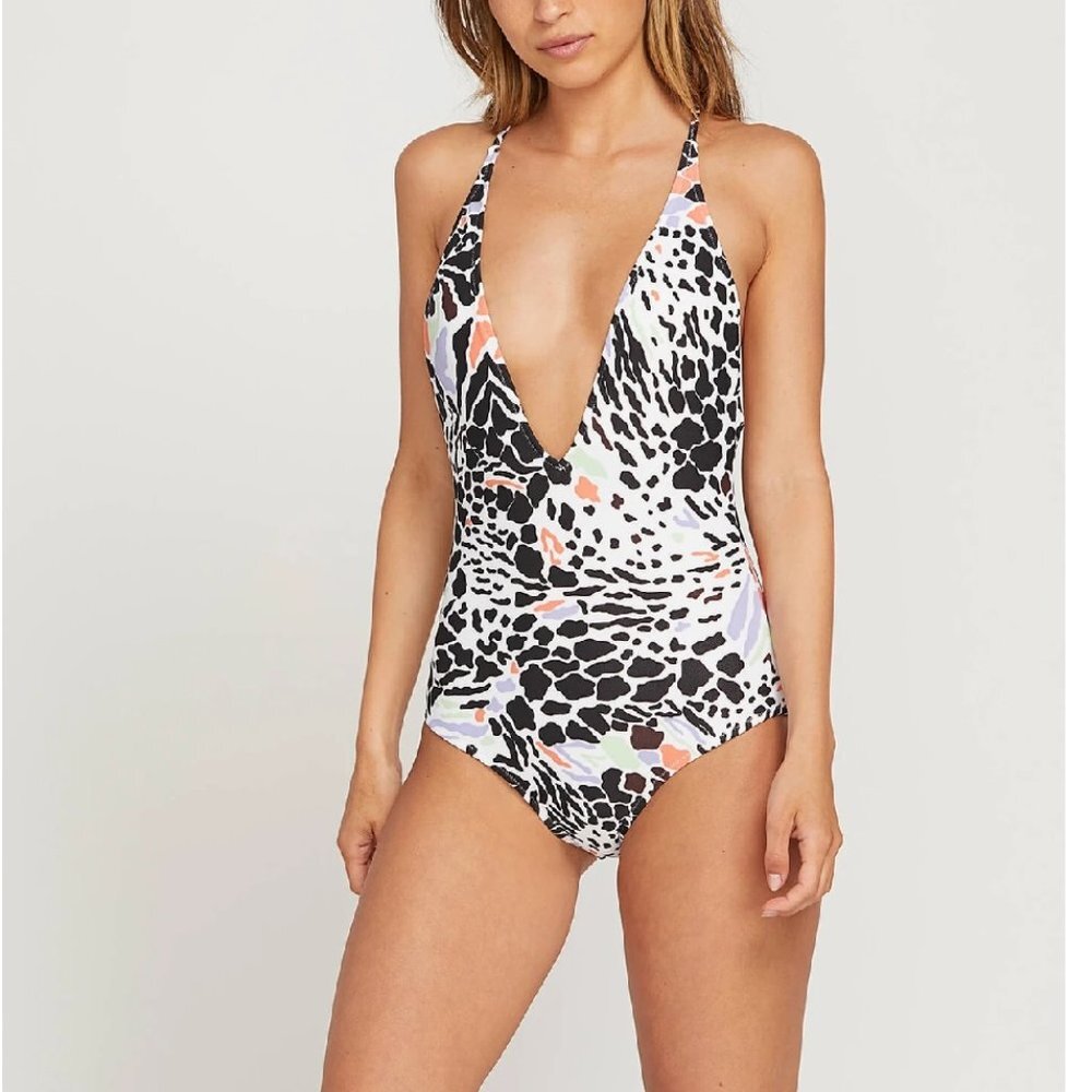 Volcom Juniors' Are Zoo Ready One-Piece Swimsuit
